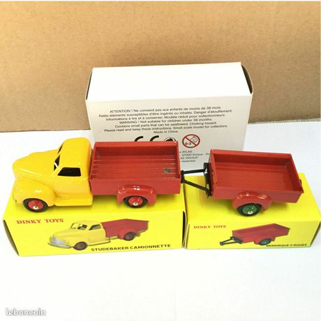 Dinky Toys F N°25P - Camionnette Studebaker, Boîte Revendeur Rare, échelle 1:43