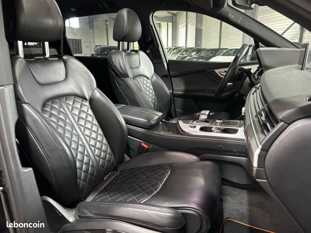AUDI Q7 3.0 50 TDI 286 CH S-LINE QUATTRO TIPTRONIC / SUIVI CONSTRUCTEUR / CAMÉRA 360 / TOIT OUVRANT / BOSe (image 13)