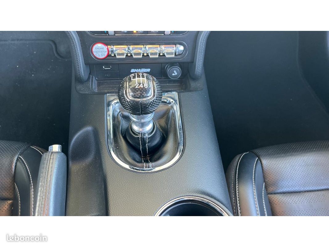 FORD MUSTANG Fastback 2.3 EcoBoost 317 COUPE - ENTRETIENS FORD / SIEGES CHAUFFANTS ET VENTILES / CAMERA DE RECUL (image 24)