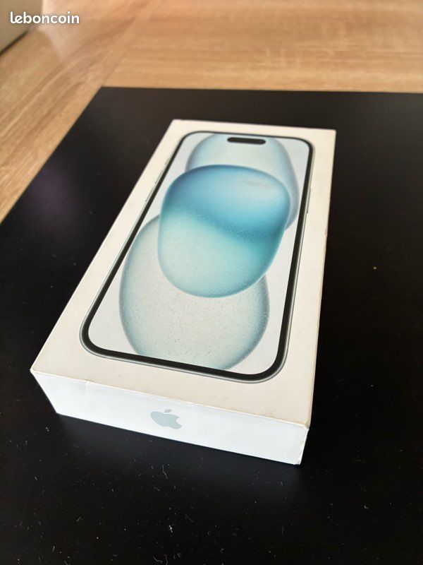 Boîte iPhone 15 bleu (image 2)