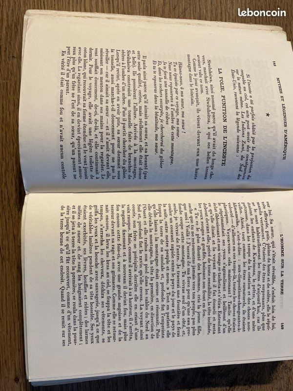 ANTHOLOGIE DES MYTHES LÉGENDES ET CONTES POPULAIRES D AMÉRIQUE. Benjamin Perret (image 4)