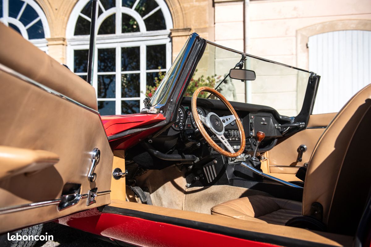 Jaguar Type E Série 3 V12 - Très bon état - Matching numbers - Boîte manuelle - Garantie (image 5)