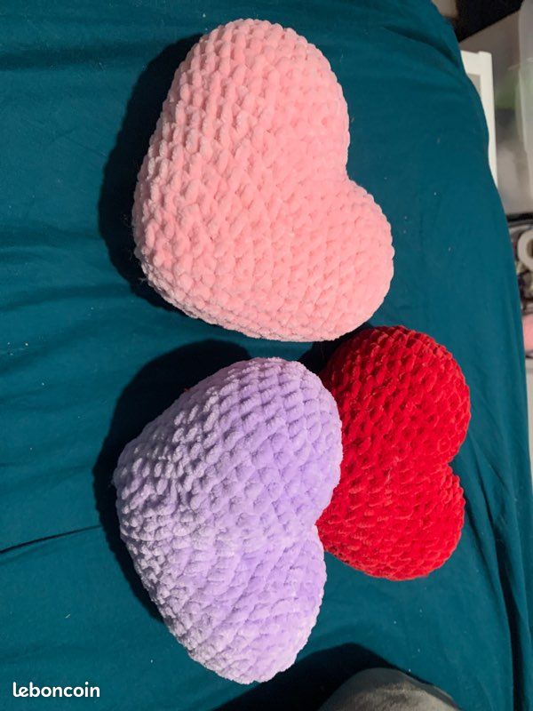 Lot Coeur crochet ou unité (image 1)