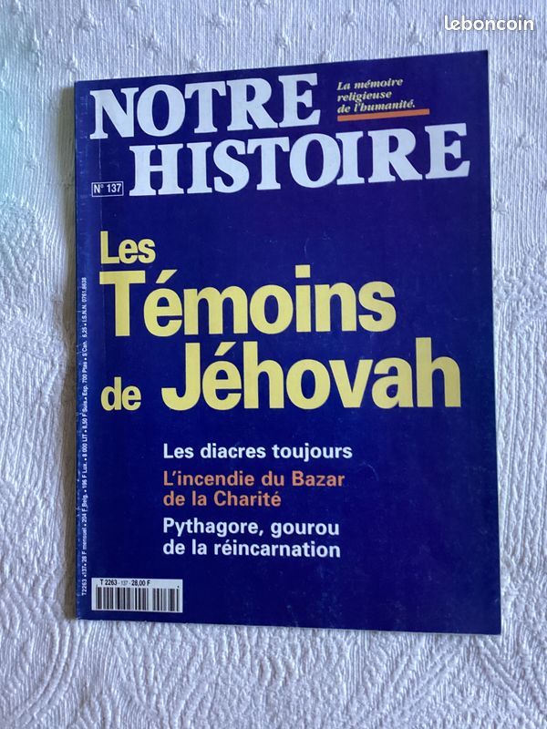 Revues 2 actualité religieuse + Notre histoire (image 5)