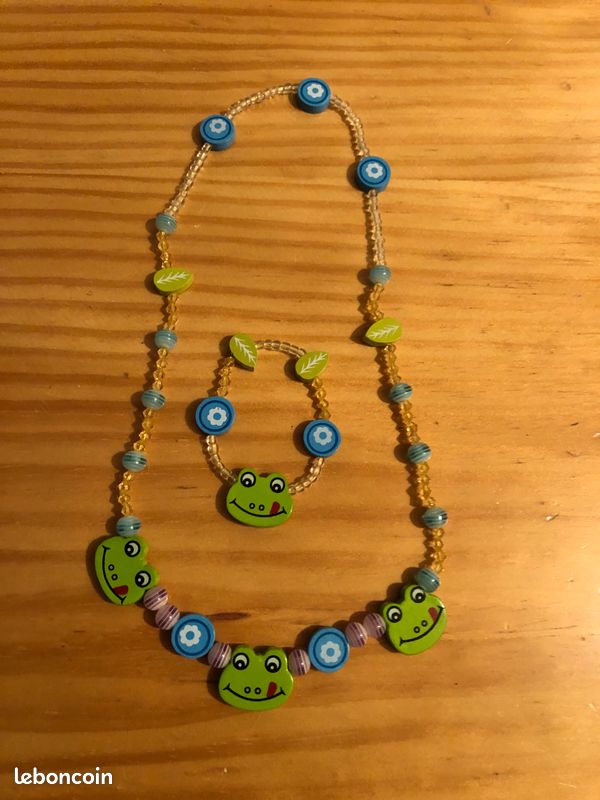 Collier et bracelet assortis enfant (image 1)