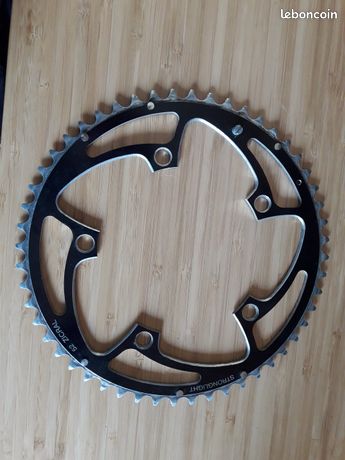 Plateaux Stronglight 52 dts 130 mm 9/10V neuf - STRONGLIGHT - 85700 - Troc Vélo