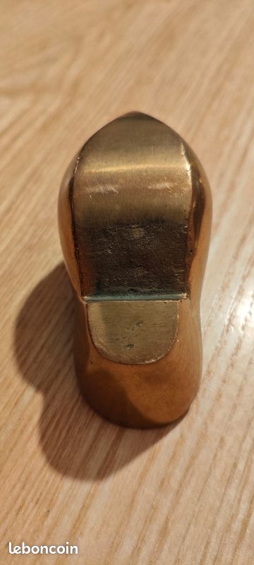 Petit sabot en bronze Thème de la Vigne (image 4)