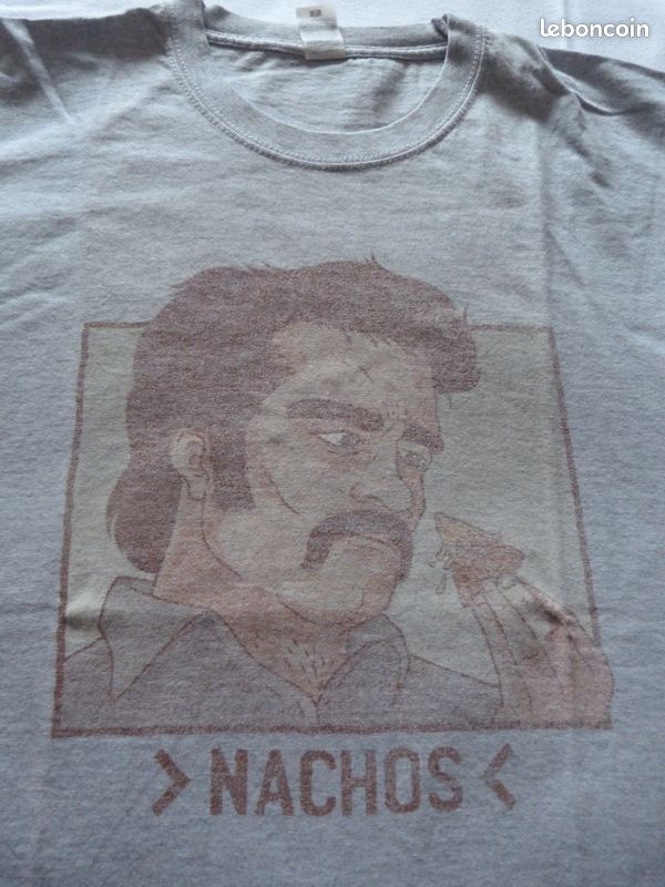 T shirt Pablo ESCOBAR NACHOS homme taille L (image 1)
