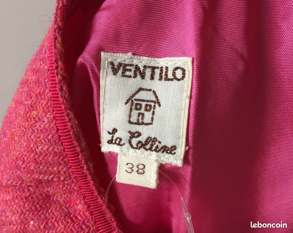 Jupe fantaisie fucshia Ventilo T.38 (image 2)
