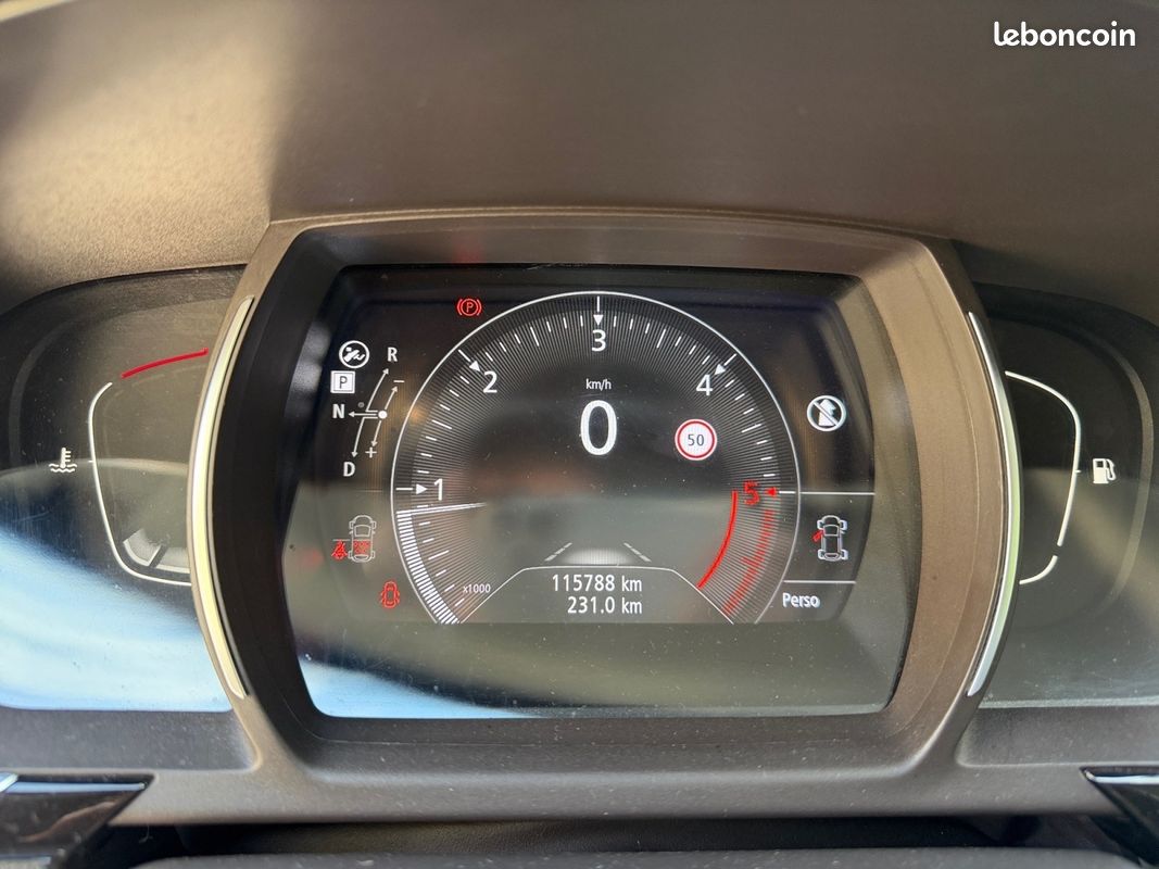 RENAULT ESPACE V dCi 160 Energy Twin Turbo Initiale Paris 7 places EDC sieges ventiles toit panoramique park assist e (image 14)