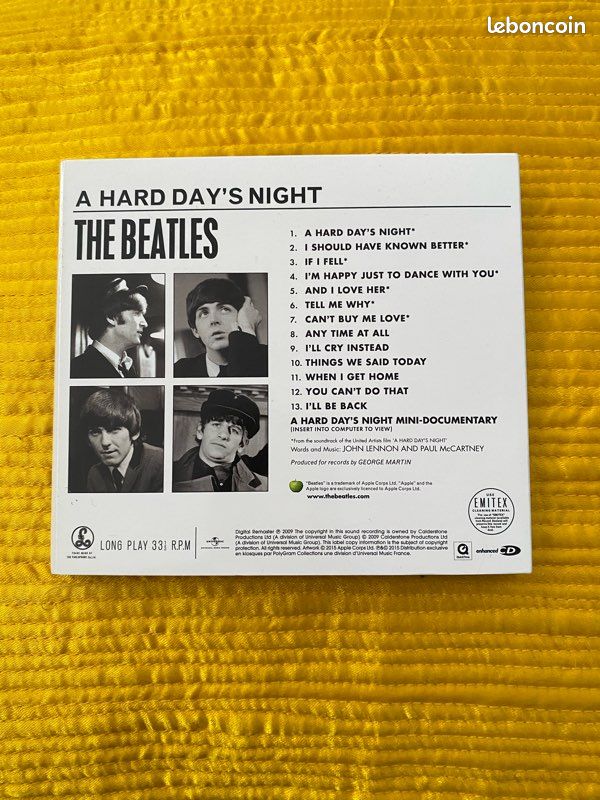 Beatles - A Hard Day's Night (image 2)