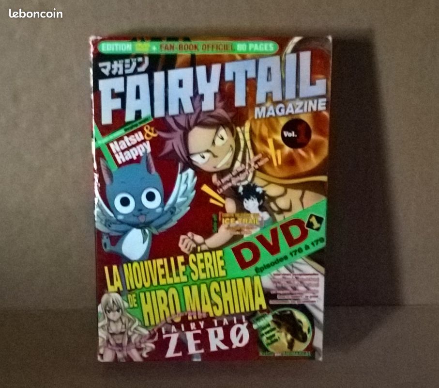 Lot de 6 coffret Fairy Tail Magazine saison 5 dvd (image 2)