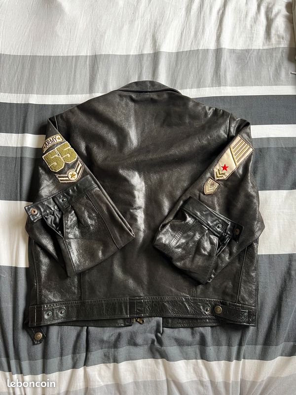 Veste de moto en cuir (image 3)