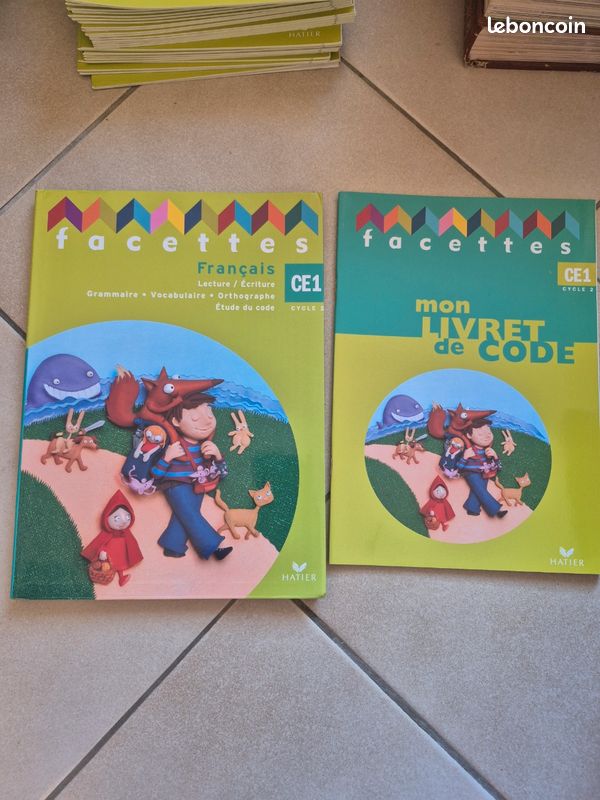 Manuel scolaire facettes CE1 cycle 2 français (image 2)