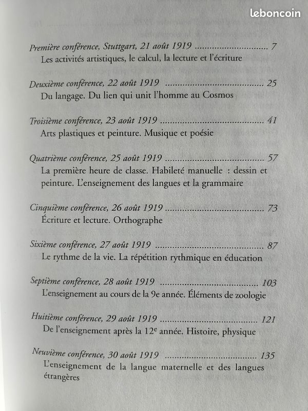Méthode et pratique de l'art de l'éducation
Par Rudolf Steiner (image 4)