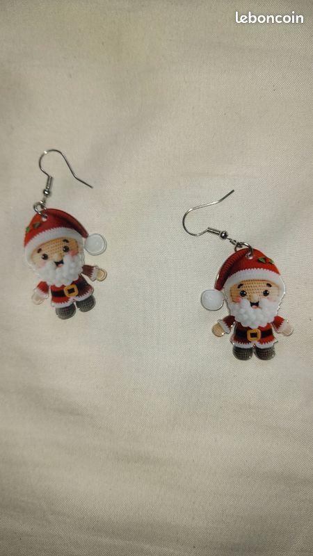 Boucles d'oreilles Noël (image 2)