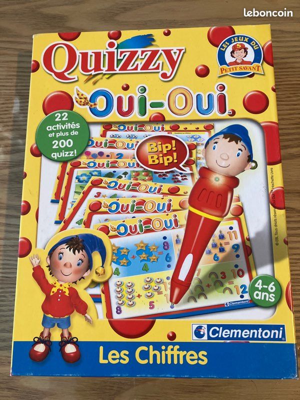 Quizzy apprendre à compter Oui-Oui 4-6 ans Clementoni (image 1)