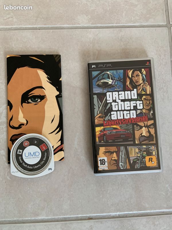Grand Theft Auto Liberty City Stories Sur Sony PSP - Très Bon état
