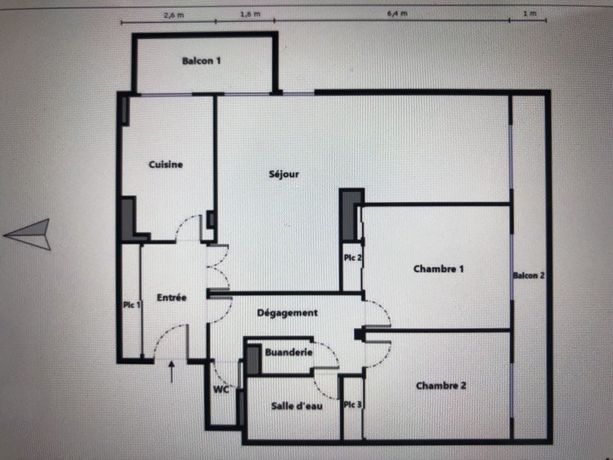 Appartement a louer garches - 4 pièce(s) - 91 m2 - Surfyn