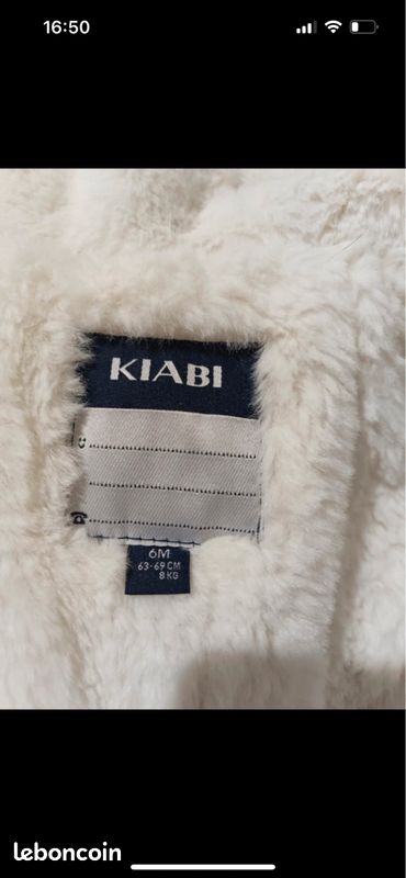 Manteau bébé fille 6 mois (image 3)