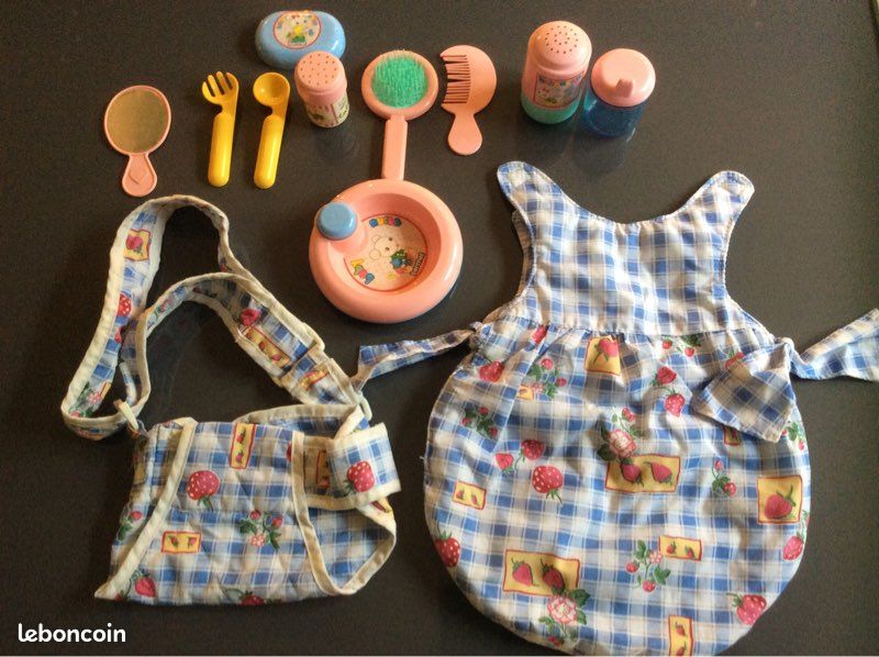 Bébé Vanille et son sac d’accessoires - Berchet (image 3)