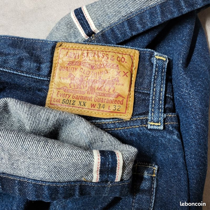 Levis 501zxx Denim 501zxx 1954 Levis 1954 LVC 501ZXX Big E 