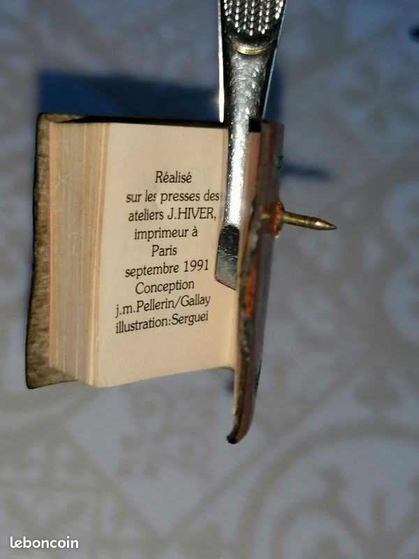 Pin's livre des droits de l'homme (image 8)