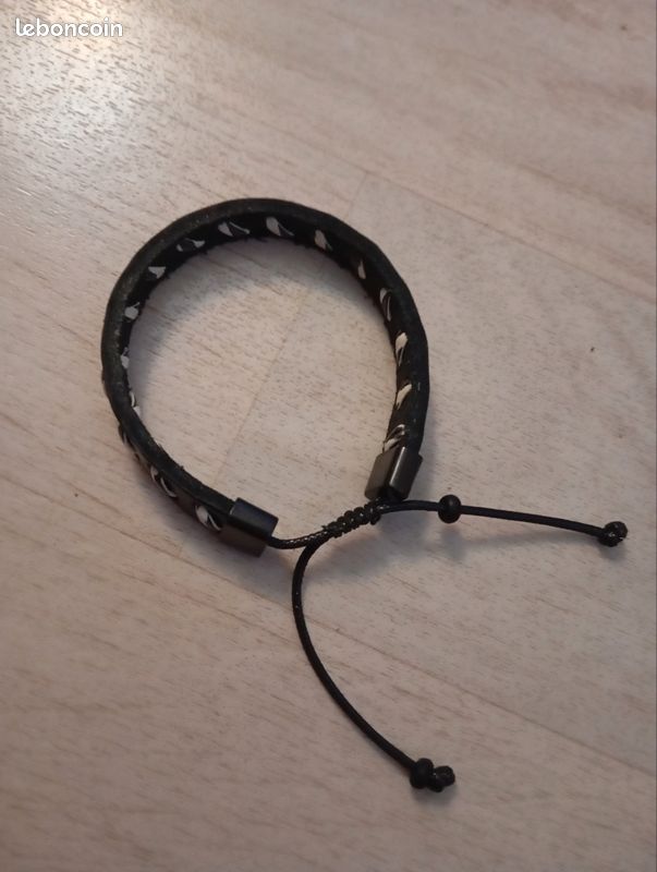 Bracelet noir grec (image 5)