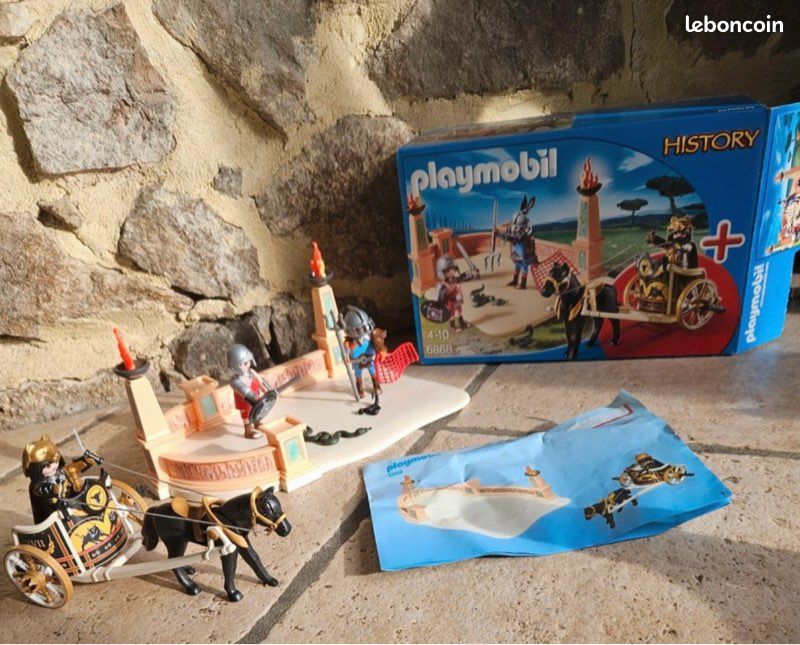 Playmobil History 6868 – Très bon état – Boîte + notice (image 1)