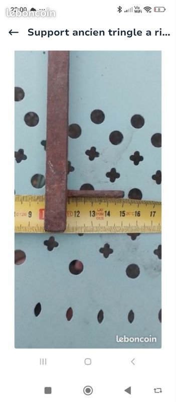 Lot de 2 supports tringle à rideau Forgémain, 14 mm noir martelé OTHENTIK | Leroy Merlin