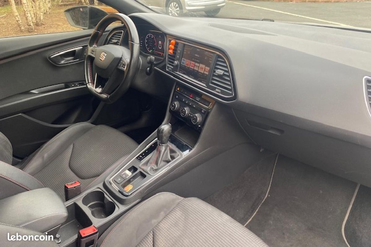 SEAT LEON 1.5 16V TSI ACT - 150 Start & Stop - BV DSG 7 BERLINE FR PHASE 2 (image 7)