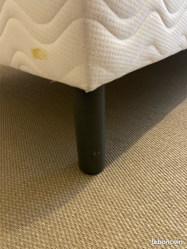 Lit : sommier matelas surmatelas (image 8)