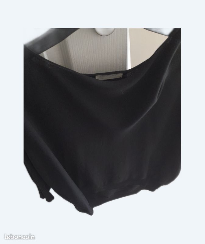 Top noir taille 40 marque Alexandre Laurent (image 1)