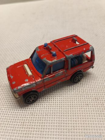 Majorette Serie 200 Range Rover Pompier #246 Etat Neuf en Blister Scellé