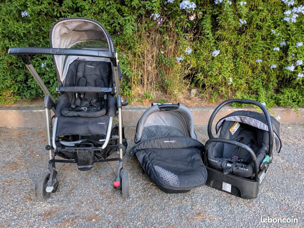 Pack Poussette Bébé – Trio Bébé Confort (Loola Nacelle Cosy