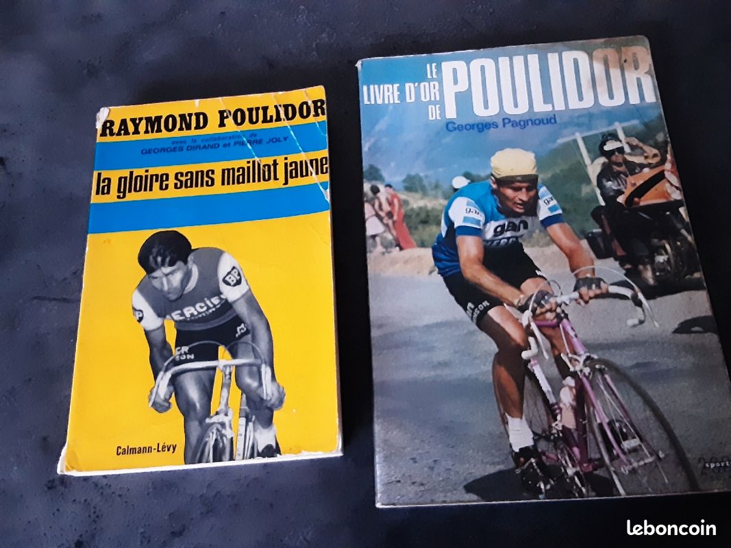 Maillot Jaune Raymond Poulidor Cycliste Livre D'or De POULIDOR De