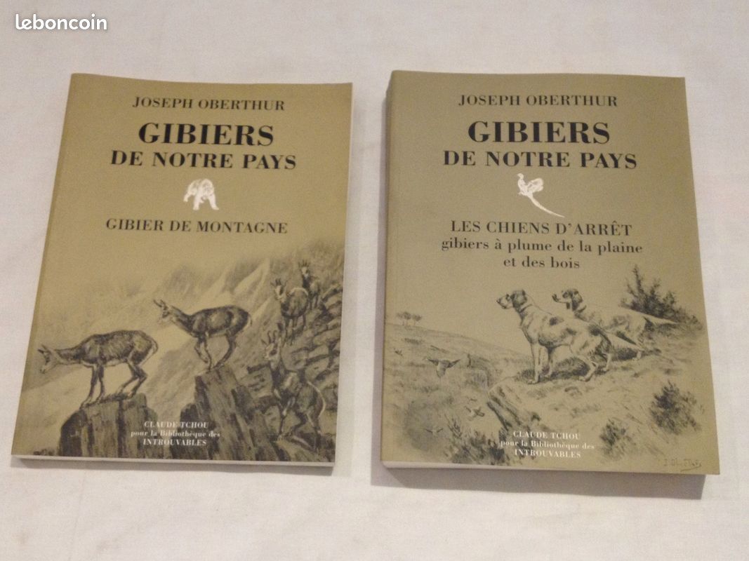 Gibiers De Notre Pays Tome 4 : Les Chiens D'arrêt - J. Oberthur - Livre Illustré Chasse