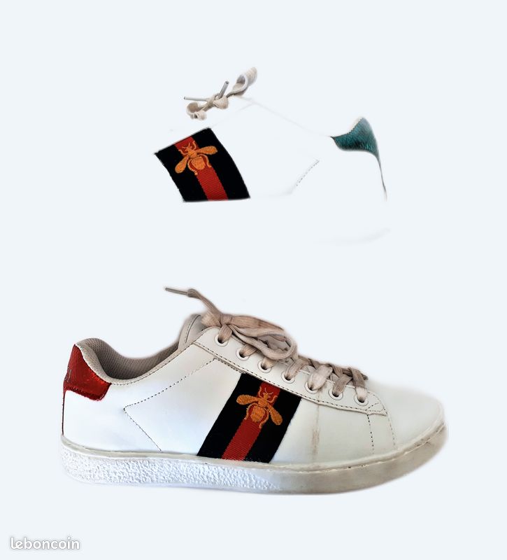 Baskets ZIGN Femme Pointure 40 - Couleur Blanc, Excellent état, Occasion