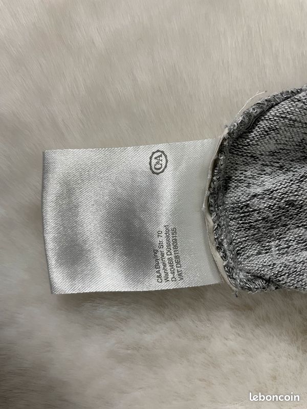 Pull fin gris chiné C&A (image 6)