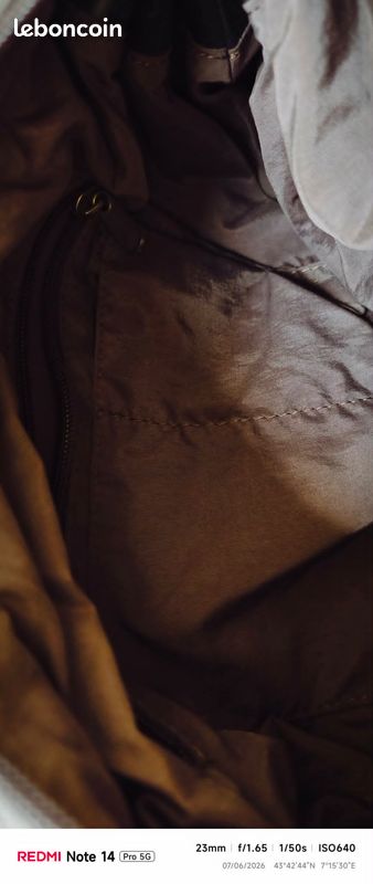 Sac Lancel en Cuir Tressé Porté Epaule ou Main (image 11)