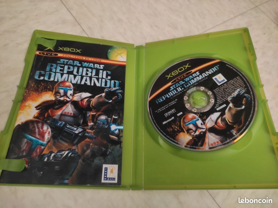 jeu game console xbox microsoft PAL star wars republic commando