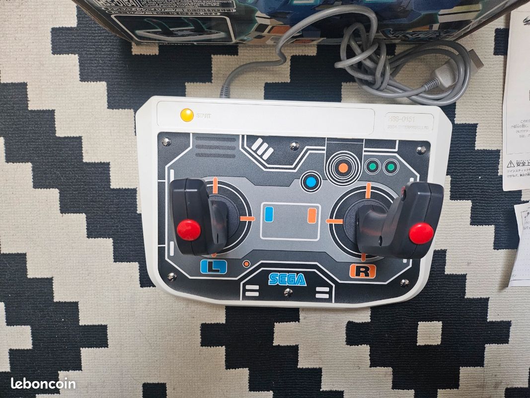 Manette Sega Virtua Stick HSS-0136 – Sega Saturn – Boîte Incluse – Occasion Japon