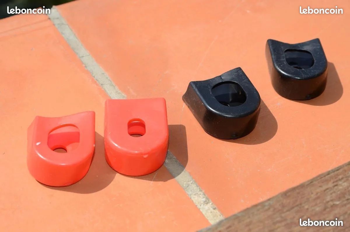 Couvercle Protection Manivelle Vélo Silicone - Noir - Accessoire Vélo Route