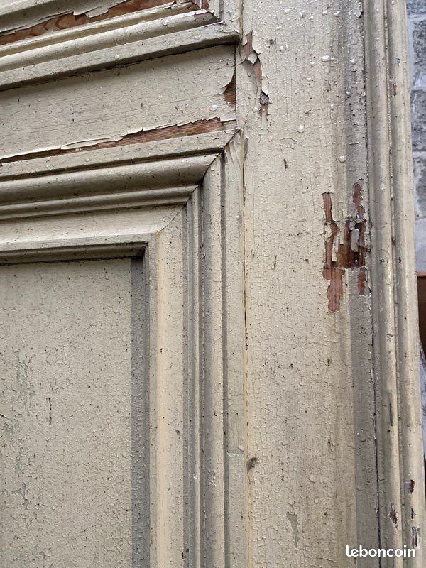 Porte ancienne poussant droit (image 3)