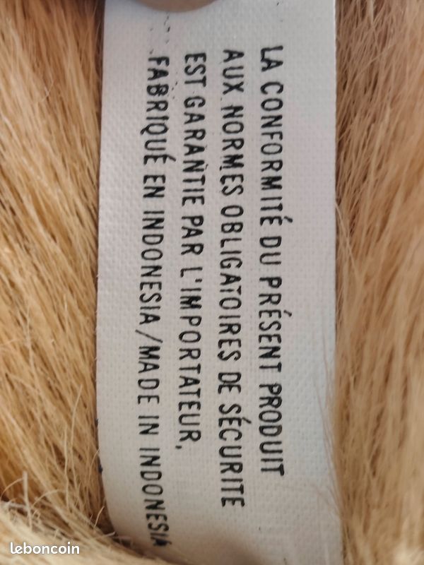 Magnifique Ours en Peluche Géant avec Ourson L. Dake En Zn – neuve (image 5)
