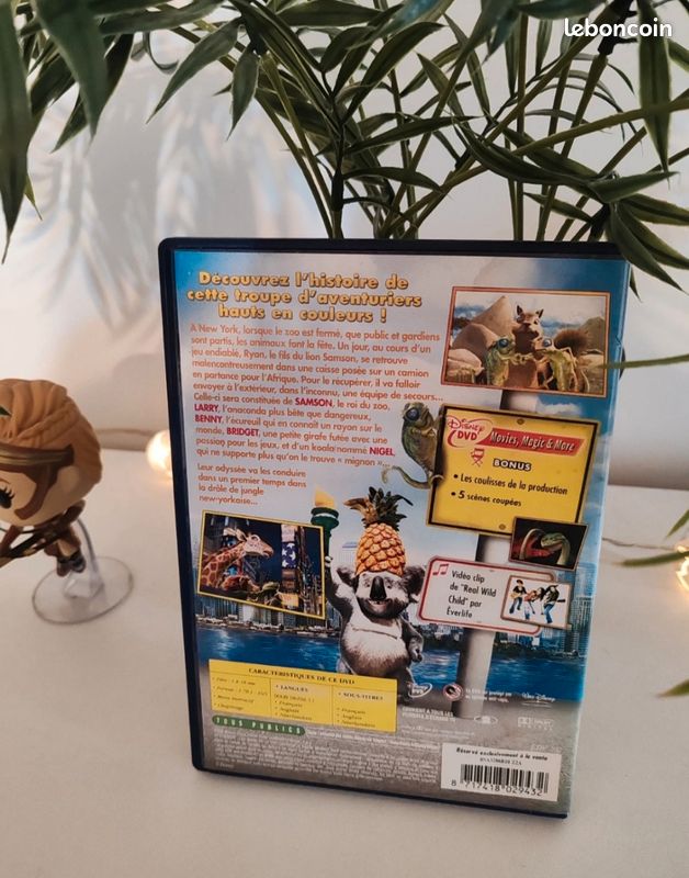 DVD Walt Disney The wild la ville c'est la jungle (image 3)