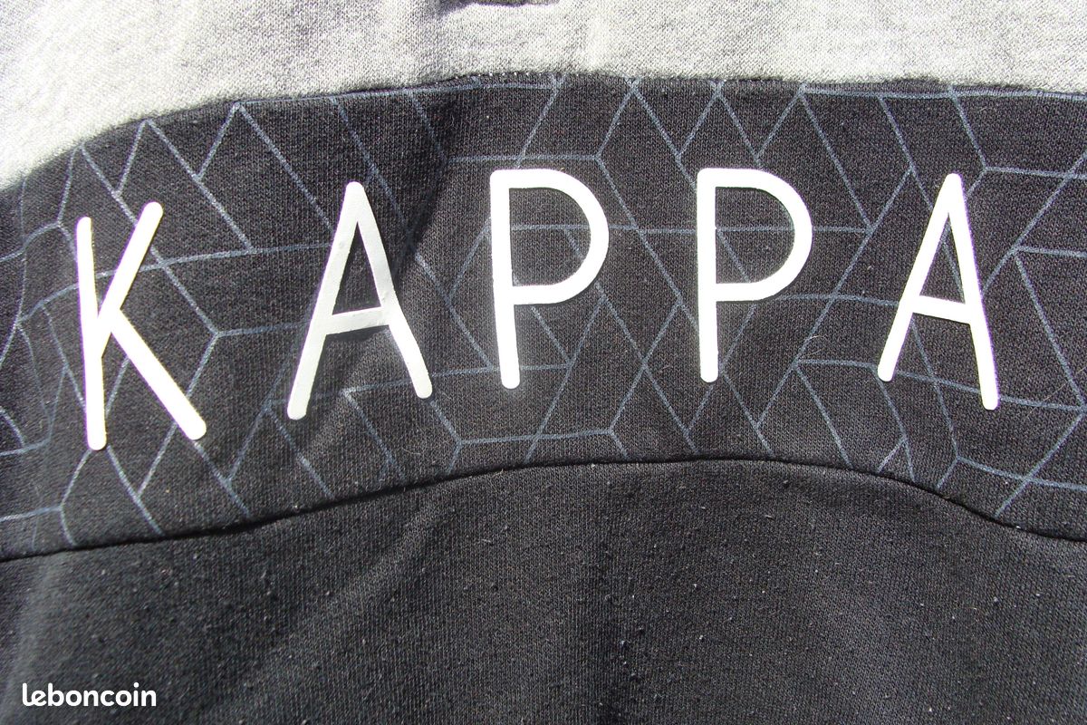 Kappa-Sweat-Shirt à capuche zippée 8 ANS (image 3)