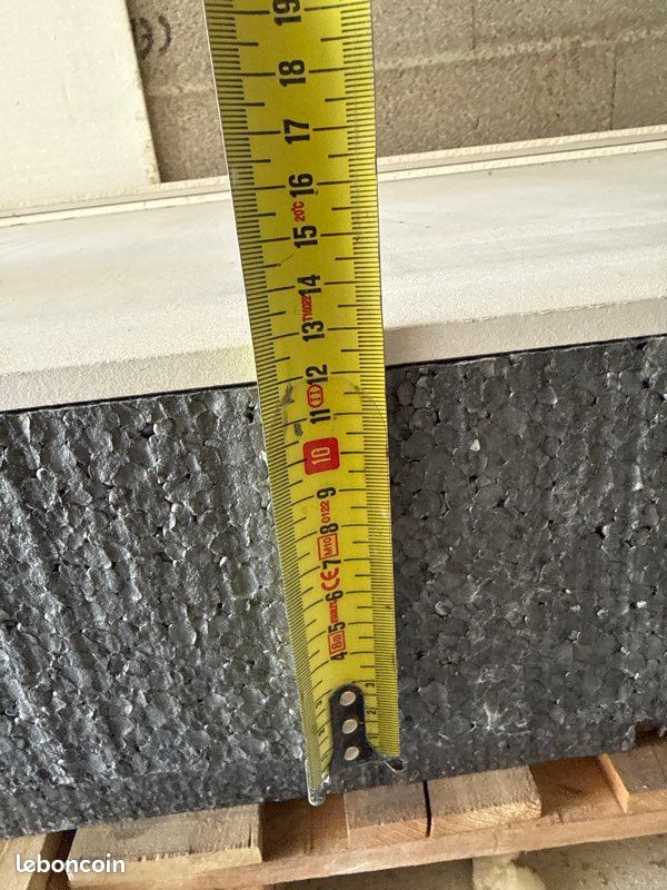Plaque doublage placo isolation 120+13 2,60mx1,20m th32 resitherm chute disponible (image 2)