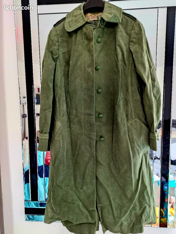 Manteaux vintages des années 1960 des années 1950, bleu marine