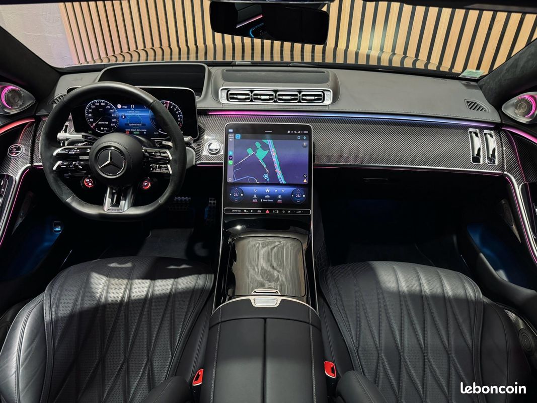 Mercedes classe s 63e 4.0 v8 802 amg limousine e performance origine france full options tva recuperbale 63 (image 5)